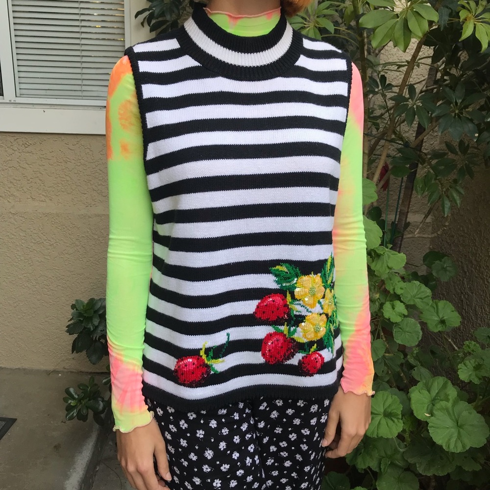New vintage multicolored Marisa Christina sweater